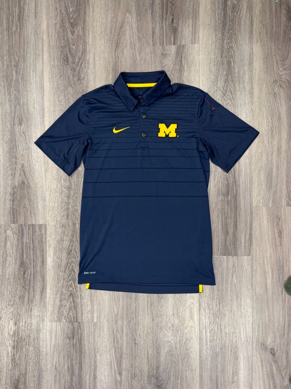 Nike Men’s Michigan Polo Shirt with embroidered  logo